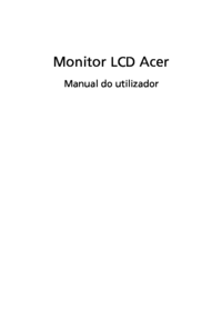 Para ver o documento Acer VA271 Manual do Utilizador